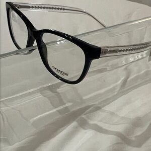 Coach HC6072 5330 Glitter Crystal SZ 52-17-135 Eyeglass FRAMES Luxury